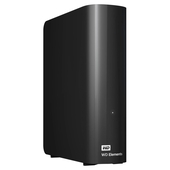 Disco duro externo Western Digital Elements Desktop, 4TB, USB 3.0, negro.