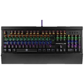 Teclado Gamer Primus Ballista 200S RGB, Mecánico, Switch Primus Red, Alámbrico, Negro (Español)