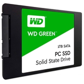 Disco Sólido Western Digital Green SSD, 1TB, SATA 6.0 Gbps, 2.5", 7 mm.