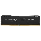 Memoria Kingston HyperX Fury, 16GB, DDR4, 3466 MHz, PC4-27700, CL-17, 1.35V.