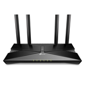 Router Ethernet Wireless TP-Link AX3000, Dual Band 2.4 GHz / 5 GHz, 802.11 a/b/g/n/ac/ax.