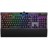 Teclado Gamer Corsair K70 RGB, Mecánico, RGB, Alámbrico, Negro