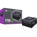 Fuente de Poder Cooler Master V Gold 750W, Cable poder Schuko. Negro