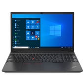 Laptop Lenovo ThinkPad E15 Gen 3, 15.6" FHD TN, AMD Ryzen 5 5500U 2.1 / 4.0GHz, 8GB DDR4, 256GB SSD. Windows 10 Pro