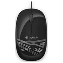 Mouse óptico Logitech M105, 1000 dpi, Negro, interfaz USB