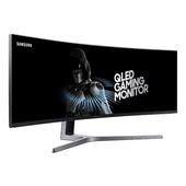 Monitor Gamer Samsung Curvo C49HG90DML, 49", QLED 3840 x 1080, 144Hz, HDMI / Displayport