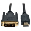 Cable HDMI a DVI-D Tripp-Lite P566-006, 1080p, 1.83 mts.