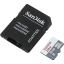 Memoria Flash SanDisk Ultra microSDHC, UHS-I, Class10, 32GB, incluye adaptador SD.