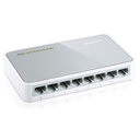 Switch TP-Link TL-SF1008D, 8 puertos RJ-45 10/100 Mbps, Autovoltaje