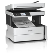 Impresora Multifuncional de tinta Epson EcoTank ET-M3170, imprime, escanea, copia, fax, USB, LAN, WiFi.