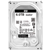 Disco Duro Western Digital WD, 6TB, SATA 6.0 Gb/s, 256 MB Cache, 7200 RPM, 3.5". Black