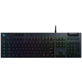 Teclado Gaming Logitech G815, LIGHTSYNC RGB, Mecánico
