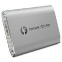 Disco duro externo estado sólido HP P500, 500GB, USB 3.1 Tipo-C, Plata