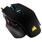 Mouse Gamer Corsair M65 RGB Elite FPS Gaming, 18 000 DPI, USB, 9 botones, Negro.