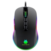 Mouse Gamer Antryx KURTANA, 12,400 DPI, RGB LED. Negro