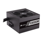 Fuente de Poder Corsair CX Series CX650M, 650W, ATX, 240V, 80 Plus Bronze