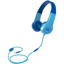 Auriculares con Microfono para niños Motorola Squads 200, Flexibles, Plug 3.5mm, Azul.