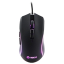 Mouse Optico Teros TE-5160N, 6400dpi, RGB, USB, 7 botones