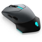 Mouse Gamer Alienware AW610M, 16,000 DPI, inalámbrico, 7 botones