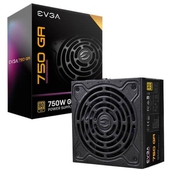 Fuente de Poder Evga SuperNova 750 GA 80 Plus Gold, 24 pin ATX, 135mm, 750W