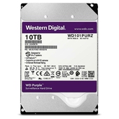 Disco duro Western Digital Purple Surveillance, 10TB, SATA 6.0 Gbps, 7200RPM, 3.5".