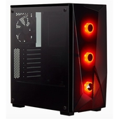 Case Corsair Carbide Spec-Delta RGB, Mid Tower, ATX, Negro, USB 3.0, Audio.