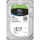 Disco duro Seagate Skyhawk Surveillance, 8TB, SATA 6.0 Gbps, 256MB Cache, 3.5".