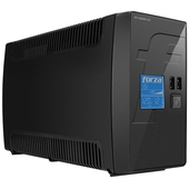 UPS Forza RT-602LCD, 600VA, 360W, 220V, 8 tomacorrientes