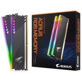 Memoria Gigabyte Aorus RGB, 16GB (2x8GB), 3200MHz, 1.2v/1.35v