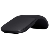 Mouse inalambrico Microsoft Arc ELG-00001, Bluetooth, 2.4GHz, Negro