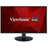 Monitor Viewsonic VA2418-SH LED 23.8", Full HD, IPS, 75Hz, HDMI, VGA. Negro