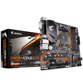 Placa Gigabyte B450M Aorus Elite, rev 1.0, AM4, B450, DDR4, SATA 6.0, USB 3.1.