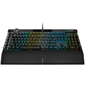 Teclado Gamer Corsair K100 RGB, Mecánico, Cherry MX Speed, Alámbrico, INGLES