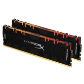 Kit Memorias Kingston, HyperX Predator RGB, DDR4, 2933MHz, 16GB (8 x 2 GB), CL15