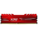 Memoria Ram Adata XPG GAMMIX D10 Red 8GB DDR4, 3000MHz, Non-ECC, CL16, XMP, 1.35V