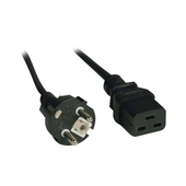 Cable de poder Tripp-Lite P050-008, IEC-320-C19 a SCHUKO CEE 7/7, 2.44 mts, 250VAC / 16A.