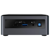 Mini Barebone Intel NUC10I7FNH1, Intel Core i7-10710U 1.10GHz, DDR4, USB 3.1.