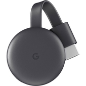 Google Chromecast 3 FHD HDMI Streaming Media Player, Carbón.