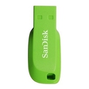 Memoria USB SanDisk Cruzer Blade, 16GB, USB 2.0, Verde