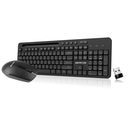 Kit de Teclado y Mouse Inalámbrico Antryx DS WS960, Negro