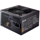 Fuente de Poder Cooler Master MWE 550 V2, 550W, 80 Plus Bronze, 20+4 pin ATX, 120mm