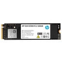 Disco Duro Sólido HP EX900 SSD, 500GB, M.2, 2280, PCIe Gen 3x4, NVMe 1.3.