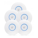 Access Point Ubiquiti UniFi AC LR, Inalámbrico, 1000 Mbit/s, 2.4/5GHz, 1 Antena de 3dBi, (Kit de 5 Piezas) No incluye Adaptador PoE