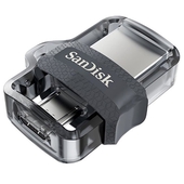 Memoria USB SanDisk Ultra M3.0, 16GB, microUSB / USB 3.0, OTG.