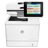 Impresora Multifuncional Laser HP LaserJet Enterprise color M577dn, imprime, escanea, copia, USB / LAN.