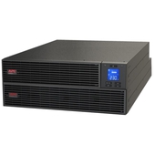 UPS OnLine APC Easy SRV 1000VA/800W, con Módulo de Batería y Kit de Riel 4 tomas C13, 230V, LCD, Smart Slot, puerto USB y RS-232