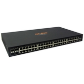 Switch Gigabit Ethernet HPE Aruba 2540, 48 RJ-45 GbE, 4 SFP+ 1/10 GbE.