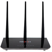 Router Nexxt Solutions Nebula 300 Plus, Inalámbrico, 100 Mbit/s, 4x RJ-45, 2.4GHz, 3 Antenas Externas de 5 dBi