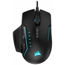 Mouse Gamer Corsair Glaive RGB Pro Aluminio, Alámbrico, USB, 18.000 DPI, Negro