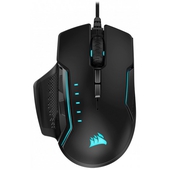 Mouse Gamer Corsair Glaive RGB Pro Aluminio, Alámbrico, USB, 18.000 DPI, Negro